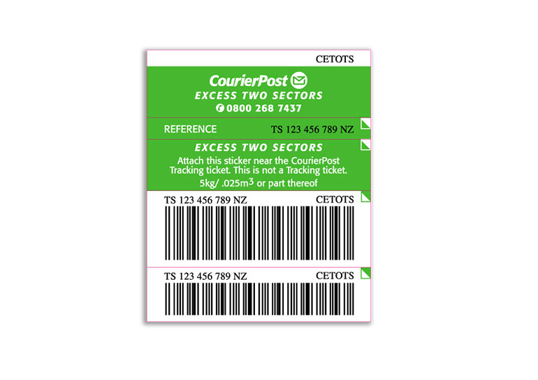 Courier Post Parcel Tickets